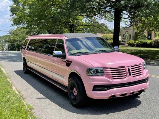 Rent Lincoln Navigator Pink of NY via NYC Limousine Rental