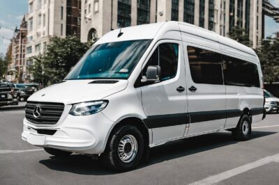 Rent White Mercedes Sprinter in NY from NYC Limousine Rental